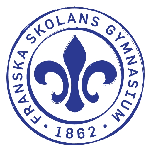 Franska skolans gymnasium logo