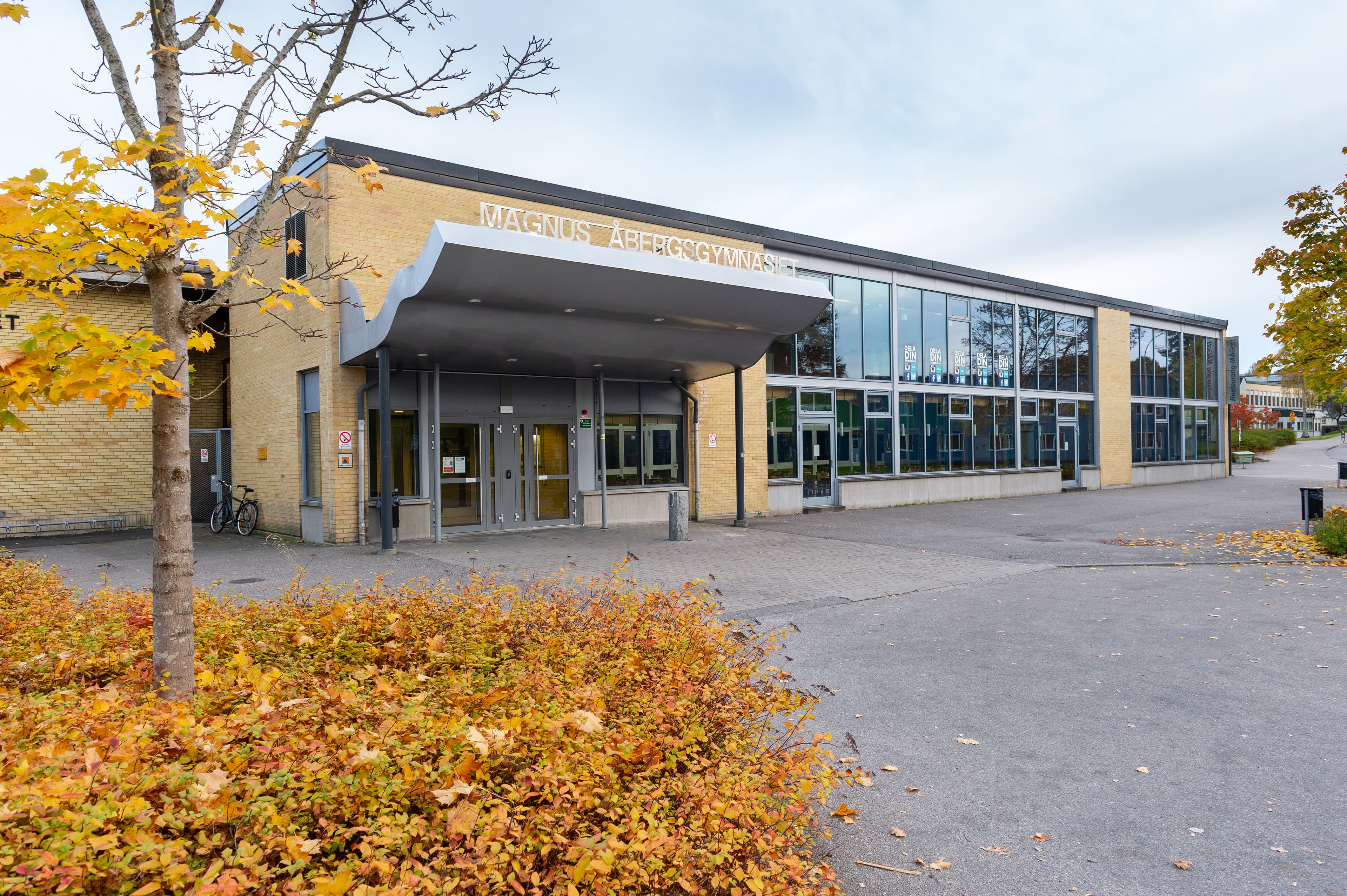 Bild på Magnus Åbergsgymnasiet