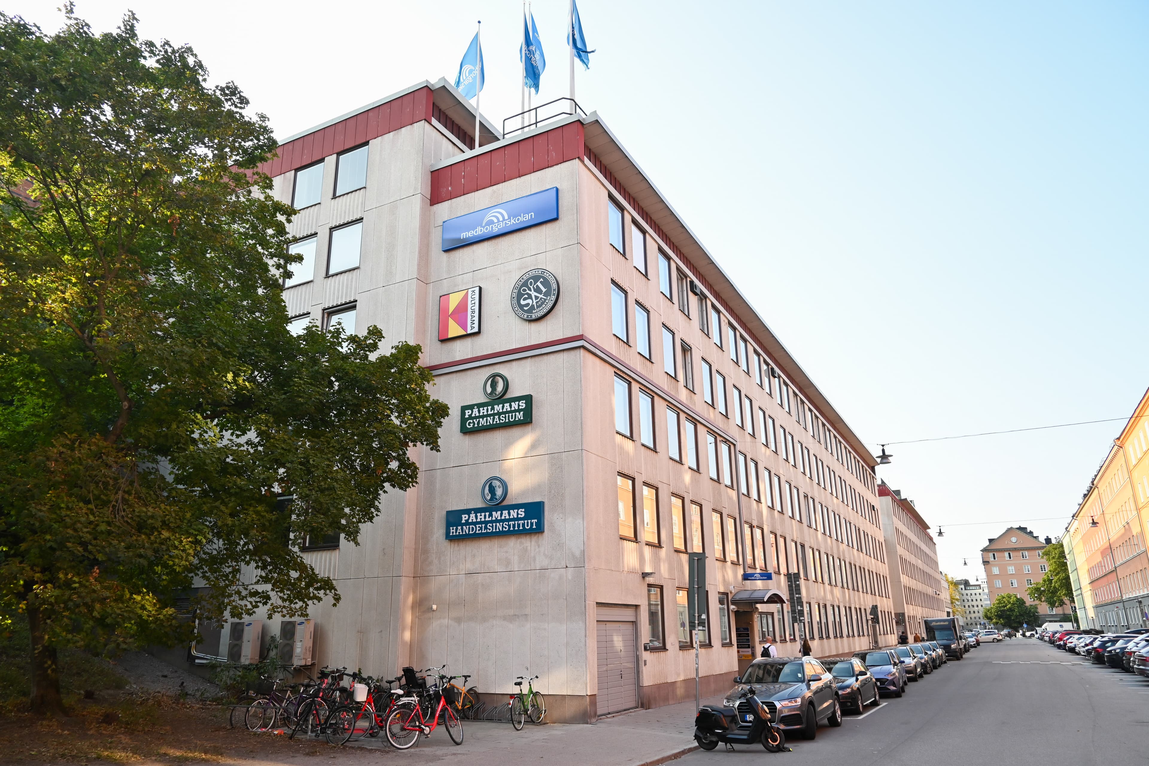 Bild på Påhlmans gymnasium