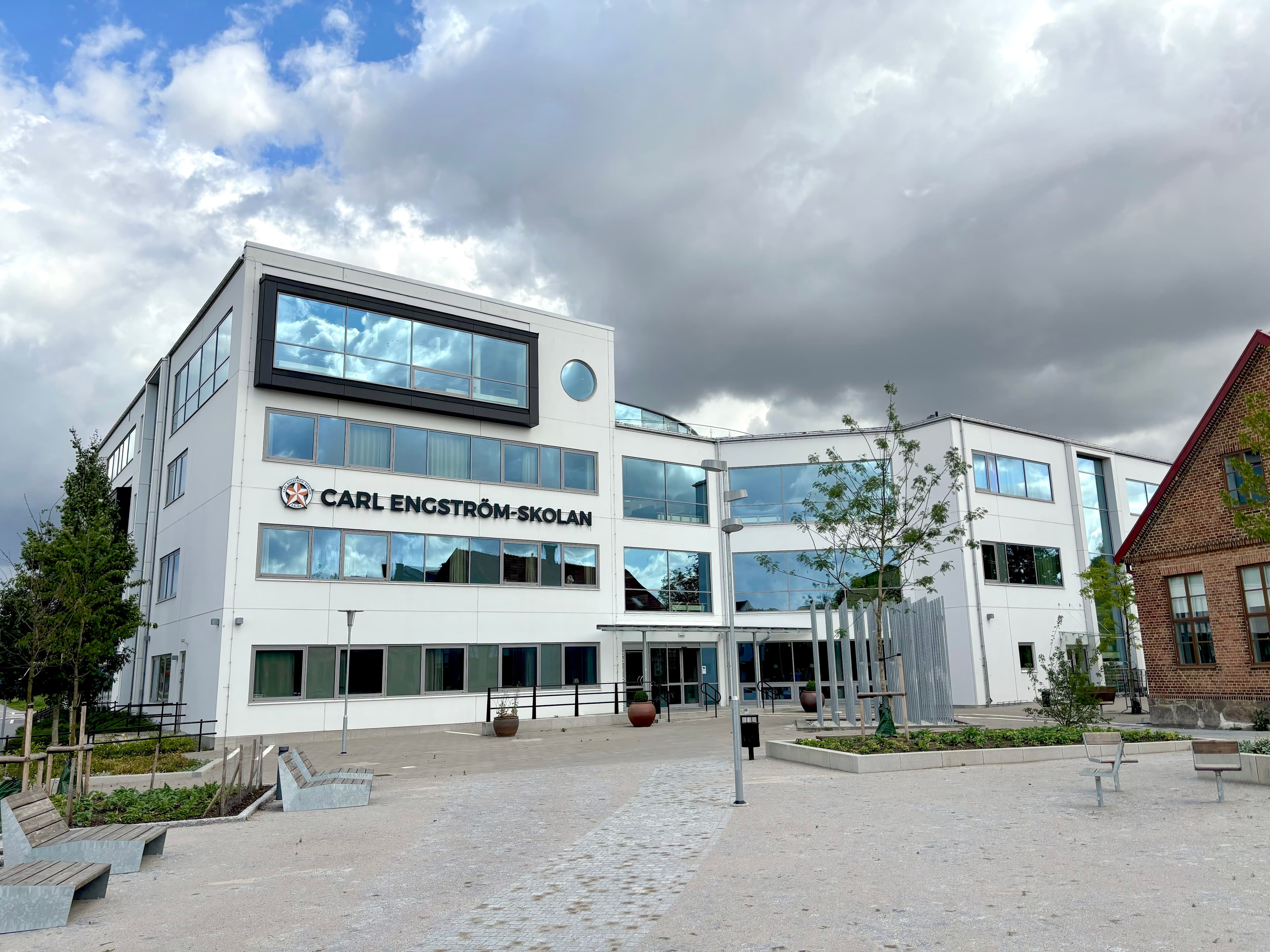 Bild på Carl Engströmgymnasiet