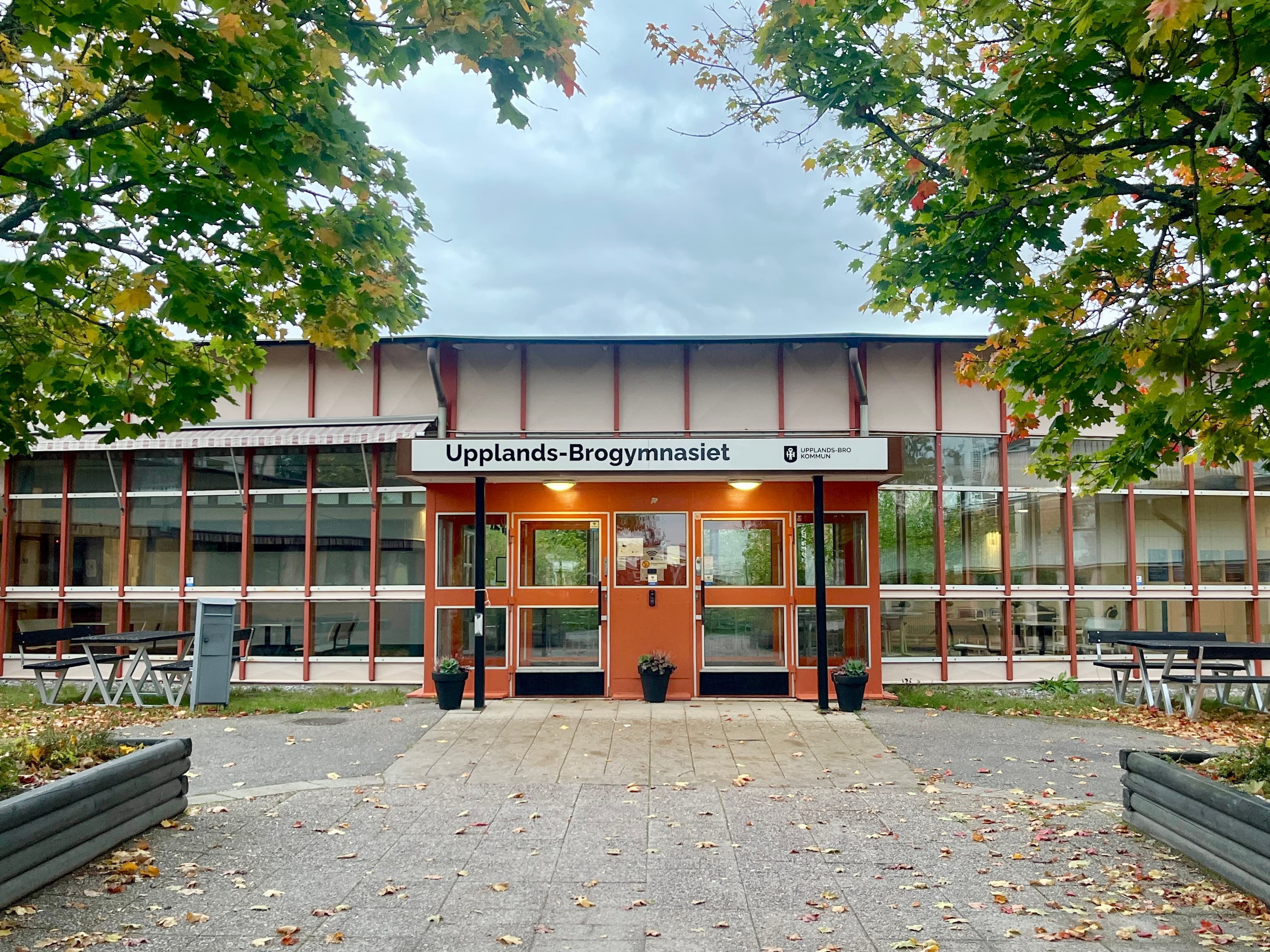 Bild på Upplands-Brogymnasiet