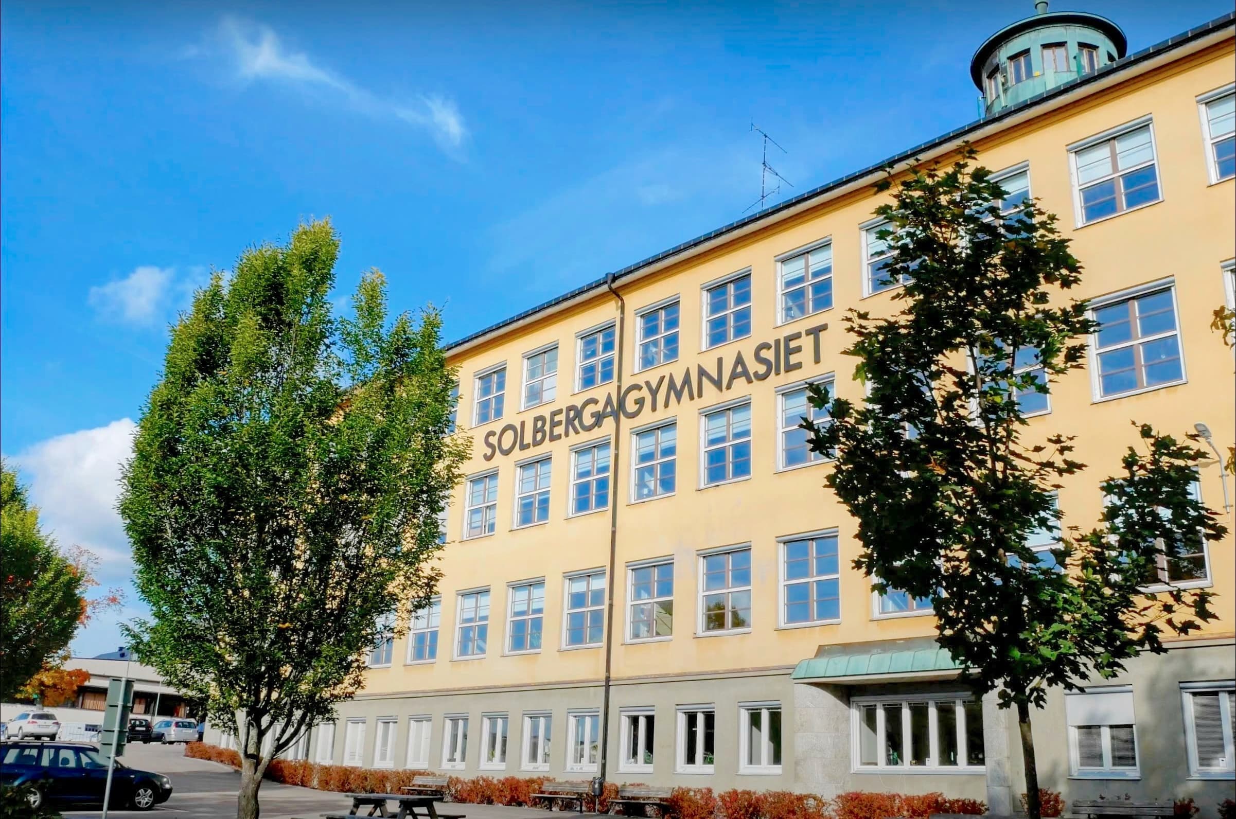 Bild på Solbergagymnasiet