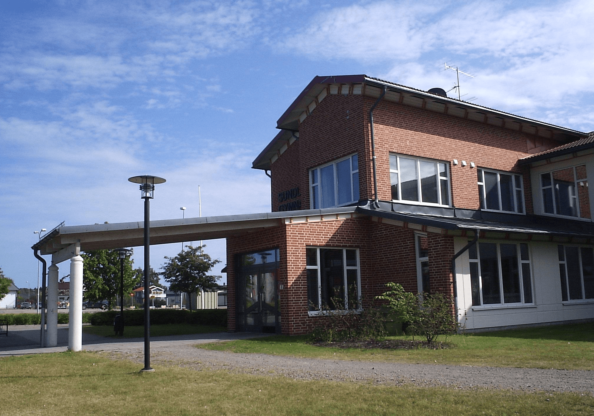 Bild på Sundlergymnasiet