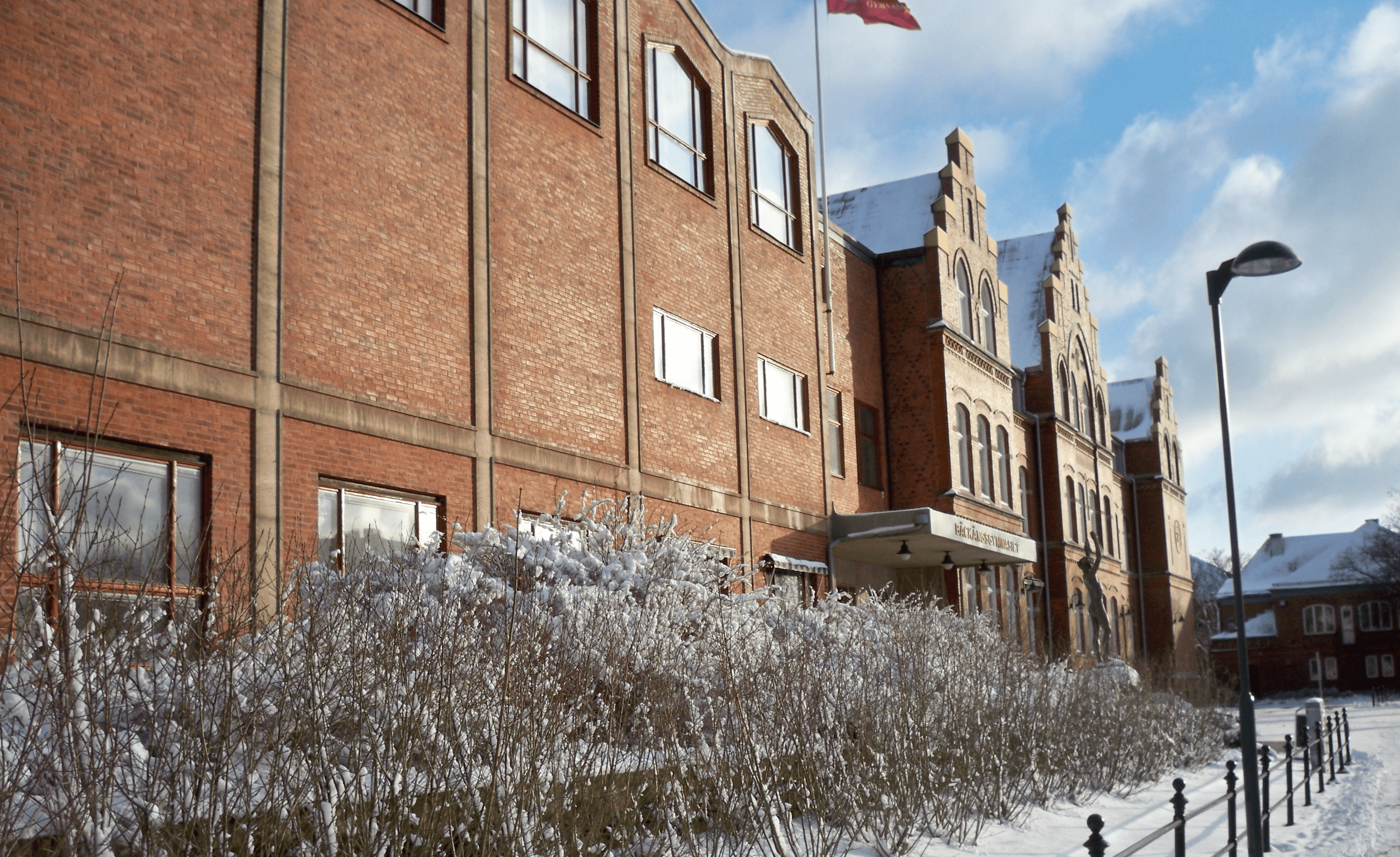 Bild på Bäckängsgymnasiet