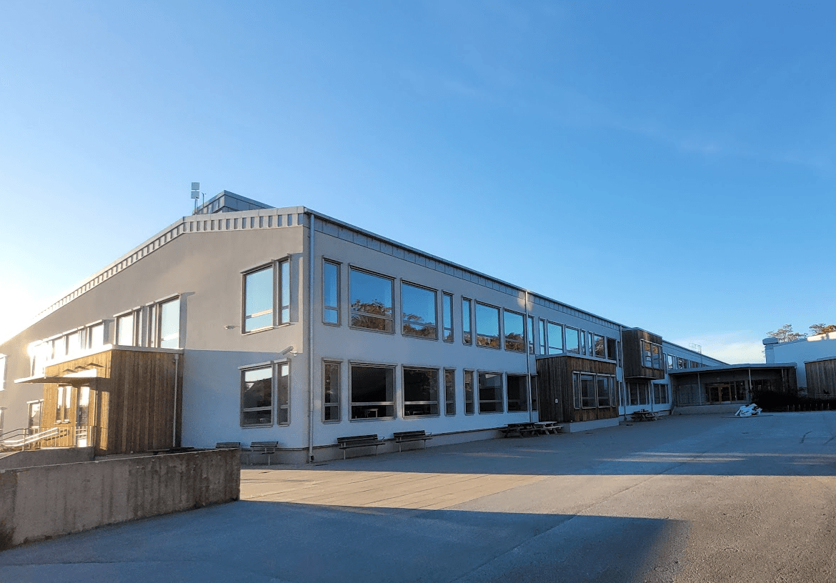 Bild på Wisbygymnasiet