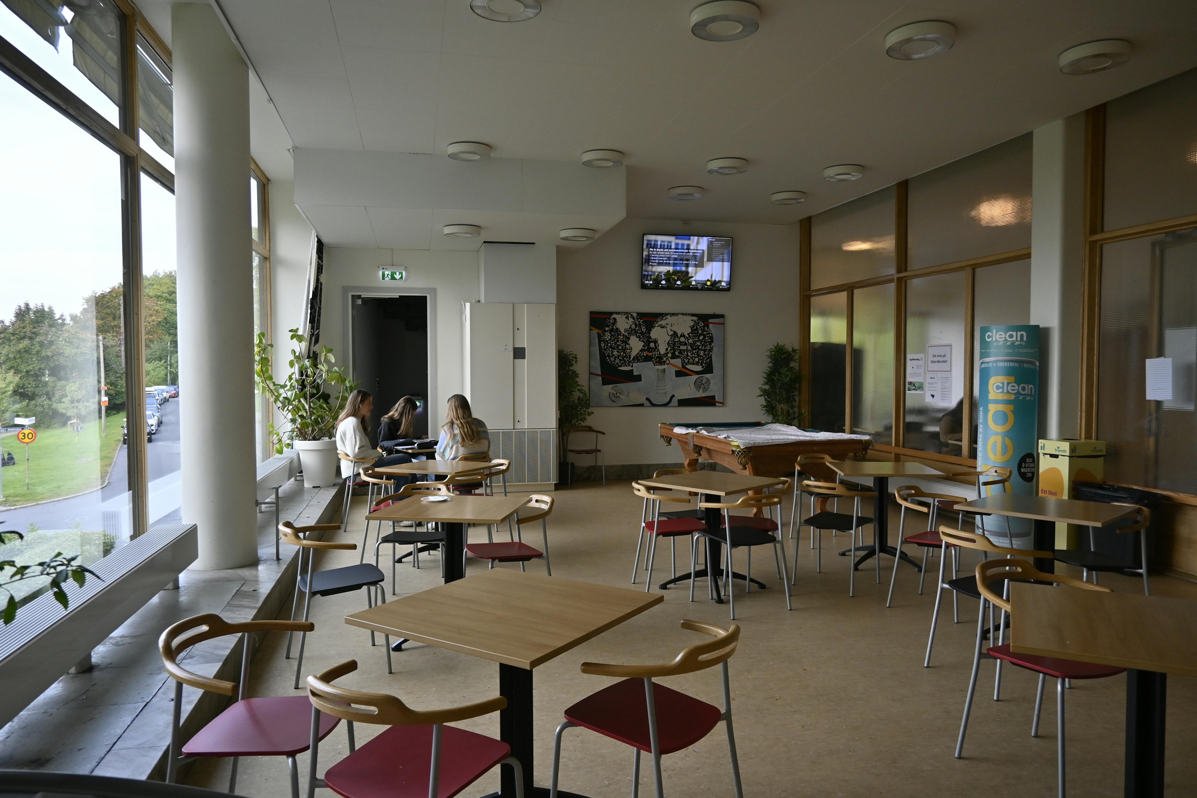 Bromma gymnasiums kafeteria