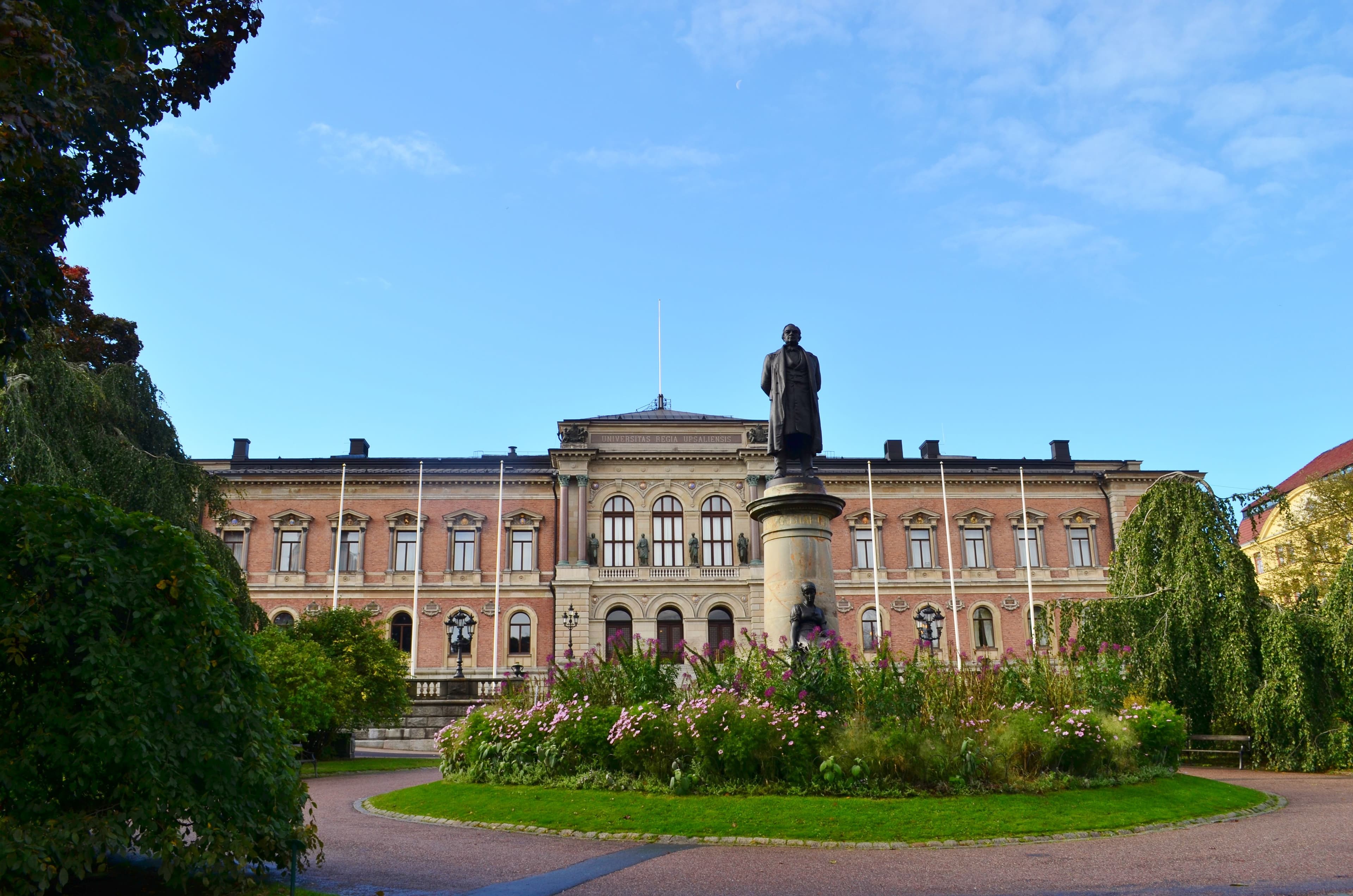 Bild på Uppsala universitet även kallad Uppsala
