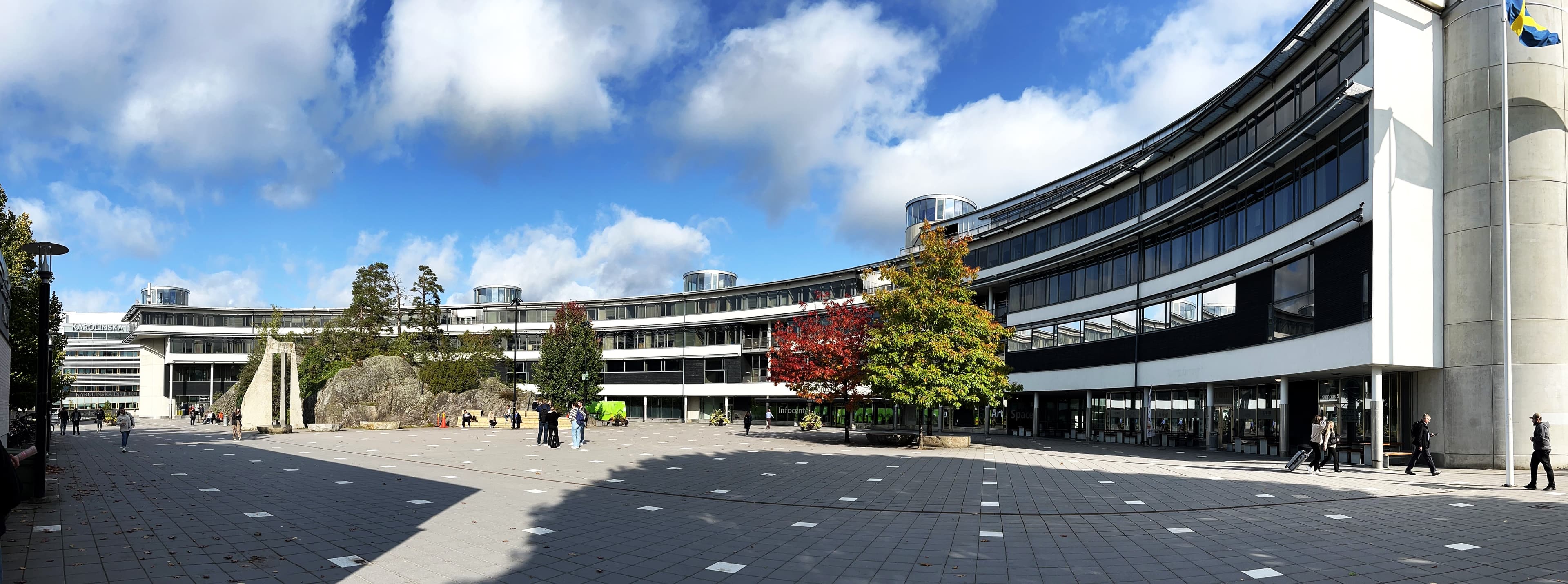 Bild på Södertörns högskola även kallad Södertörn