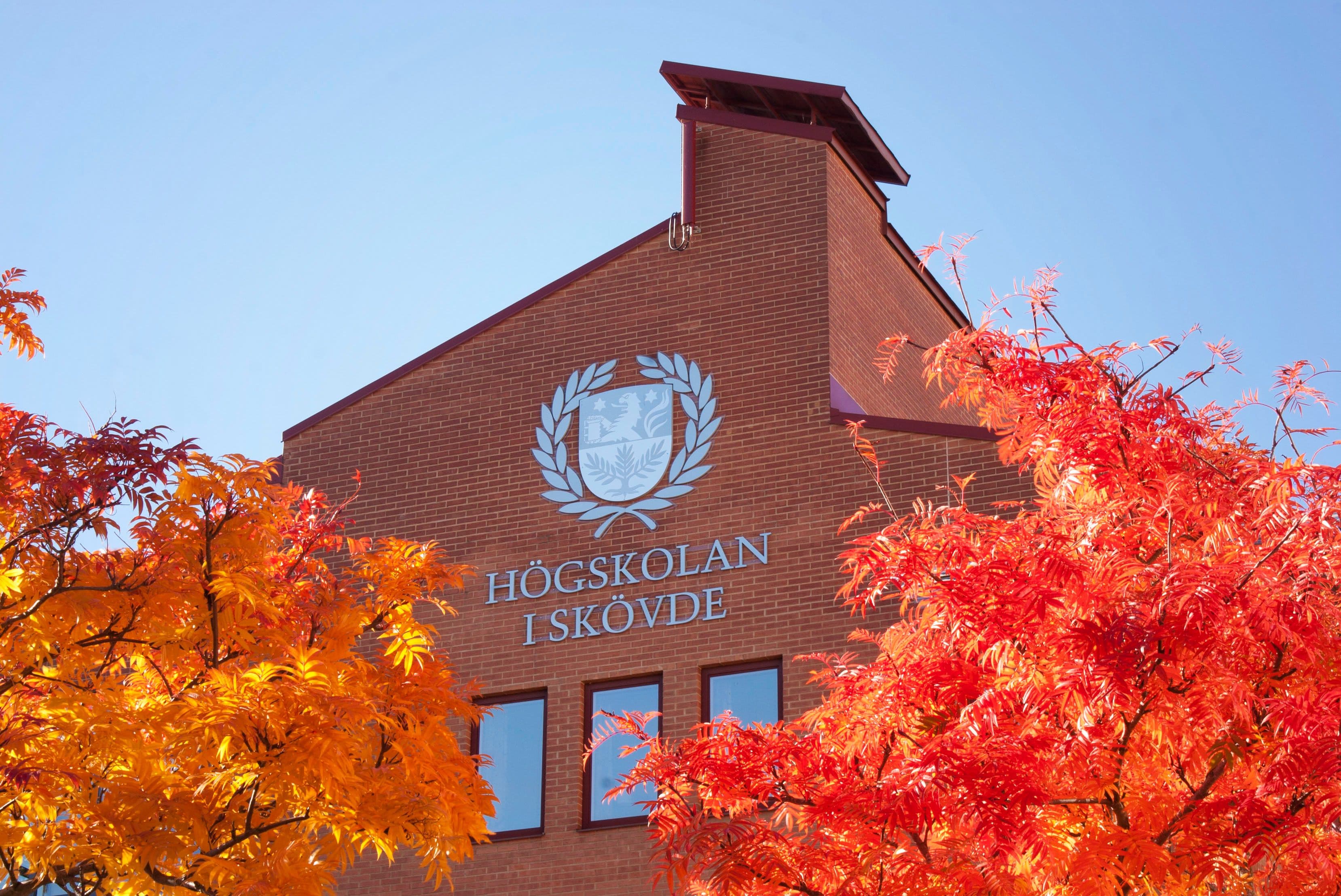 Bild på Högskolan i Skövde även kallad Högskolan i Skövde