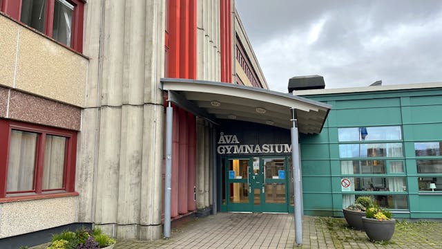 Bild på Åva gymnasium